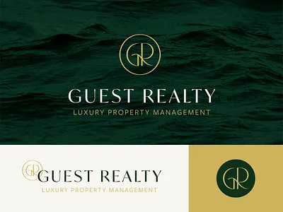 Guest Realty Branding brand brand design brand identity branding branding design design logo luxury luxury brand luxury branding luxury design luxury logo modern property management real estate