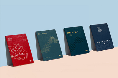 Malaysia Passport art direction brand brand design brand identity branding design graphic design identity design redesign visual identity