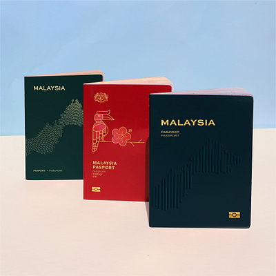 Malaysia Passport art direction brand brand design brand identity branding design identity design logo logodesign visual identity
