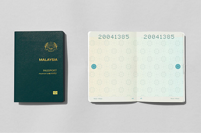 Malaysia Passport art direction brand brand design brand identity branding design identity design logo logodesign visual identity