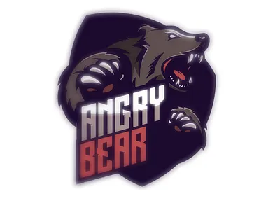 angry bear animation branding character characterdesign design esport illustration logodesigners mascot vector