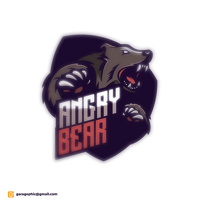 angry bear animation branding character characterdesign design esport illustration logodesigners mascot vector