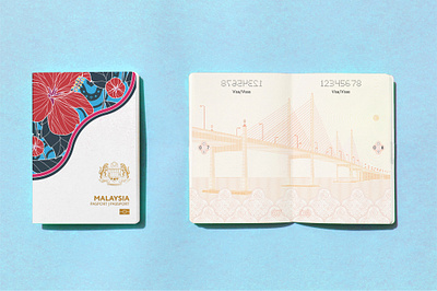 Malaysia Passport art direction brand brand design branding design graphicdesign identity design logo logodesign visual identity