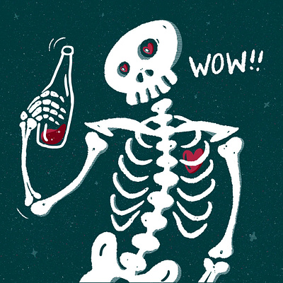 Skelly discovers beer