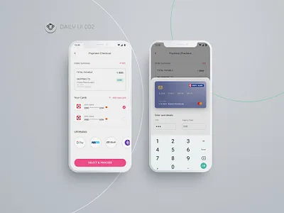 Daily UI Challenge Day 002 card checkout credit card checkout creditcard day002 dayliui figma payment ux