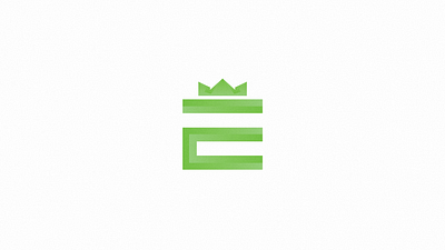 E Logo With Crown aftereffects cinema4d e logo e logo design free logo design free logo template green green logo illustration logo logo concept logo design logo designer logo mark logodesign logos logotype photoshop