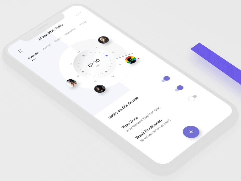 Calendar App Concept best design studio in india branding agency branding design branding identity design agency design studio design studio in india hogoco human interaction design interactive design mobile mobile application user experience