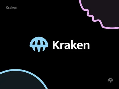 Logo Design - Kraken brand brand design brand identity branding branding design clean icon kraken logo logo design logotype meudsa minimal world