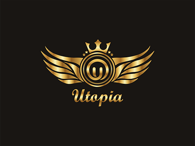 Event Management Company | Utopia business identity golden logo king logo logo premium logo rako uniqe business logo uniqe logo utopia