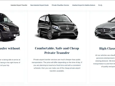 Istanbul Transfer Expert airport transfer airports design