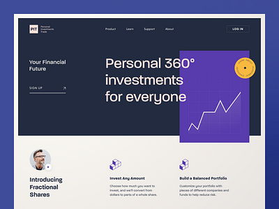 PIT Website interface product service startup ui ux web website