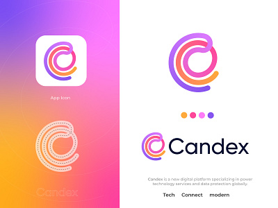 candex logo ( USED) a b c d e f g h i j k l m abstract brand identity branding connect ecommerce gradient logo illustration logo agency logo design logo mark logomark minimal logo n o p q r s t u v w x y z professional logo simple logo tech logo technology visual identity design