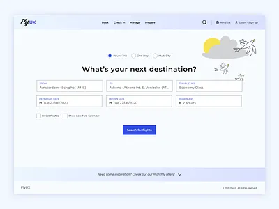 FlyUX high fidelity design design high fidelity ui uiux