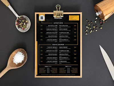 Fried Chicken Menu Design Template download mockup mockup mockups psd