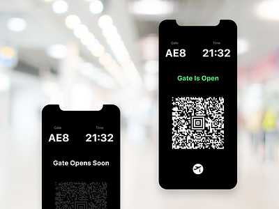 Boarding Pass App 024 024 app dailyui dailyuichallenge design ios ui ux