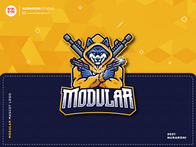 Modular Mascot Logo cartoon cartoon character character esport esport team esportlogo game online gamers gaming illustration logo logo ideas logo inspirations logo maker mascot mascoto logo sport logo twitch twitch logo vector