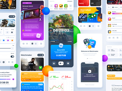 Vijo – play, earn & win prizes app chat game gaming giveaways ios matchmaker messenger mobile sketch teammates ui uidesign ux uxdesign