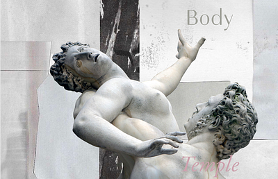 Body/Temple cover collage digital collage graphic design layout typography
