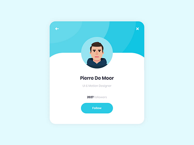 Profile - Motion Animation animation avatar branding card ui character devil illustration lottie man motion onboarding profile ui