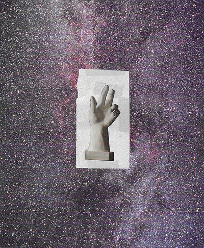 Milky Way/Peace Be Upon You collage digital collage