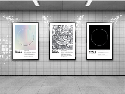 Myriad Reflector graphic design layout poster typography