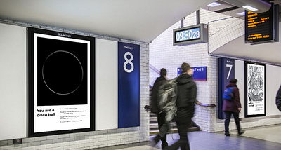Myriad Reflector: You graphic design poster