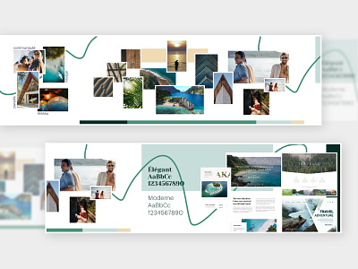 Moodboard branding branding design inspiration moodboard ui design