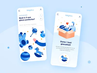 Toys website exploration animals illustrated baby bear character design color duck hand drawn horse illustration kids questions rabbit survey toys ui ux ui website