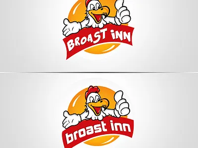 Broast Inn Logo branding free icon illustration logo logo design muhammadshafiq psd restaurant ui ux vector