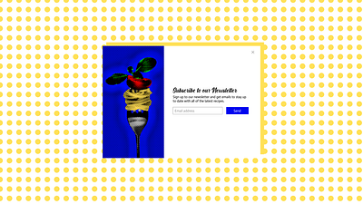 Subscribe form - DailyUI #26 daily ui dailyui dailyui 026 dailyui day26 dailyuichallenge day26 design french pop art popart subscribe subscribe form ui