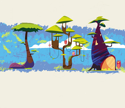 TREE illustration vector