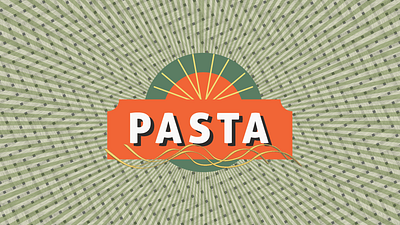 Pasta advertising branding graphic design graphic designer illustration logo motion design motion graphics typography