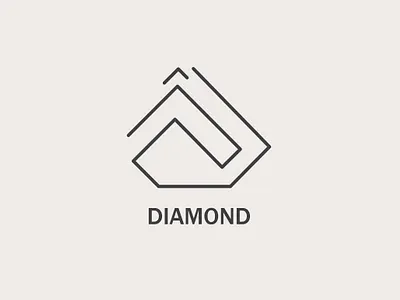 DIAMOND COMPANY LOGO DESIGN CONCEPT business logo design diamond company logo diamond logo illustrator logo logo design logo maker logotype minimal text logo typography vector