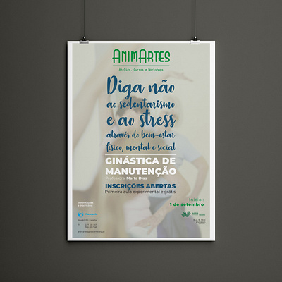 Animartes - Ginástica design posters