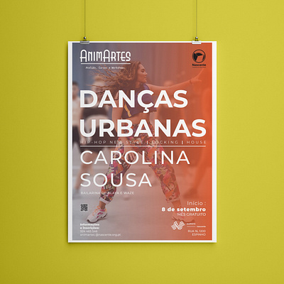 Animartes - Danças Urbanas design posters