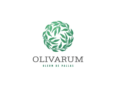 olive branch logo branding cosmetics feminine health illustration leaves logo medical oil olives plant product wreat