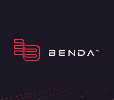 Benda - Brand Identity brand brand identity branding car detailing icon leather lineart logo logomark mark minimalism sport cars stationery symbol tunning typography vector