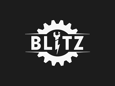 BLITZ team logo automotive cars design logo logodesign vector