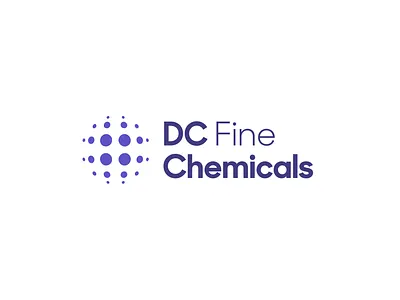 DC Fine Chemicals - Branding 2 branding design flat icon illustration illustrator logo minimal typography vector