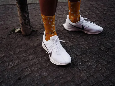 printed socks for breakfast branding colorful design graphic graphic design icon illustration isometric isometric illustration logo repeat pattern socks socks design