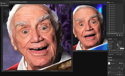 Painting Borgnine digital painting illustration mst3k portrait rifftrax