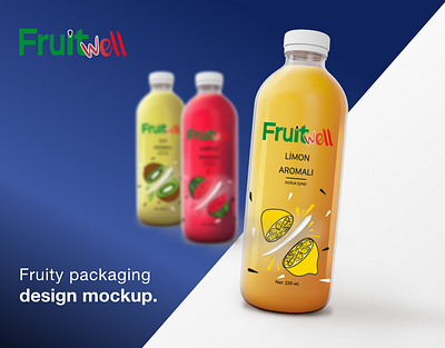 Fruitwell packing design adobe illustrator freelance design macbookpro packaging packaging design