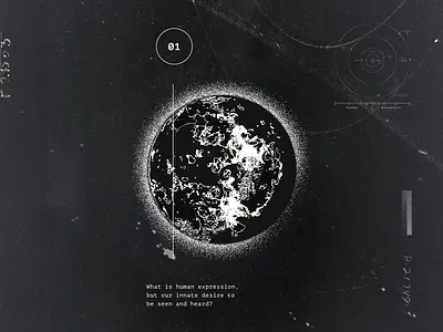 Voyager | 01 design photoshop planet space texture