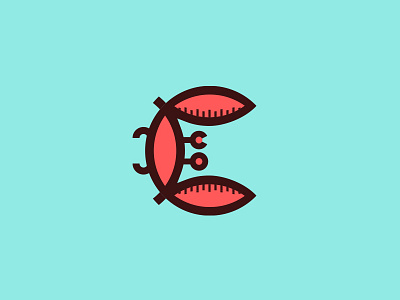 Crab & Co. brand c company crab dolphin fish fishing font letter lobster logo marine monogram ocean restaurant sea seafood shark type water