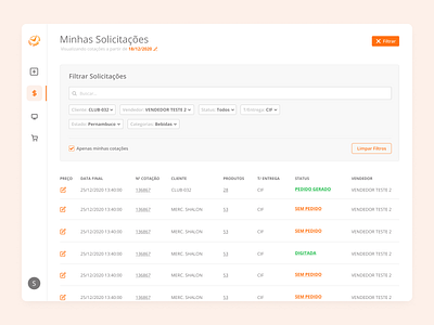 Dashboard Filters dashboard filter ui design web design