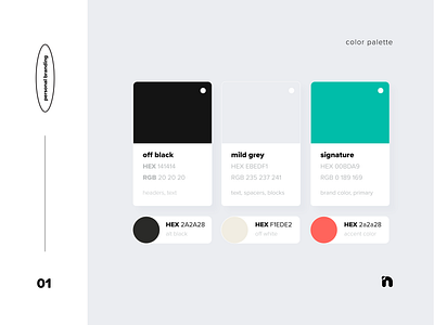Personal | 01 branding design flat icon logo minimal ui ux