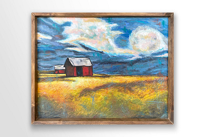 Before the Storm Acrylic Painting