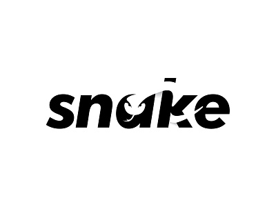 snake animal branding design illustration logo snake type typography