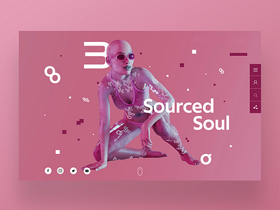Sourced Soul Web Ui Design Concept fashion photography ui ui design ux ux design web design web designer