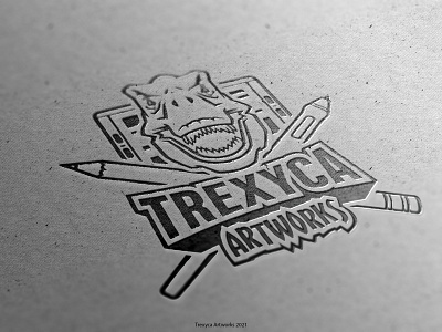 New Trexyca Artworks Logo 2021 cartoon dino dinosaur esport logo logodesign rex trex tyrannosaurus tyrannosaurusrex vector